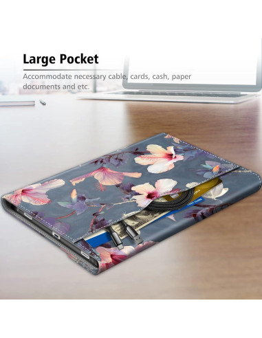 Funda Fintie para Samsung Galaxy Tab S8+ 12.4" Hibisco