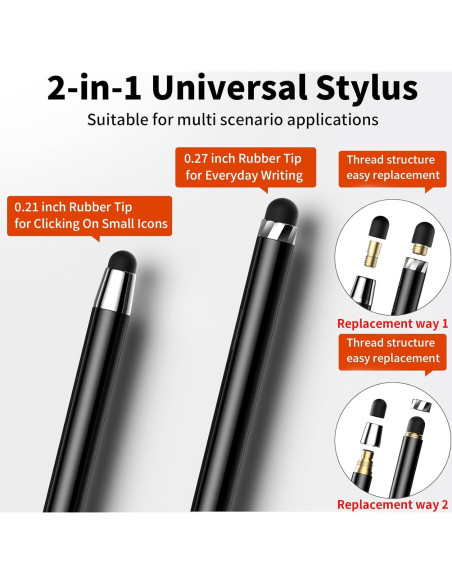 Bolígrafo Stylus DAXINGXING 10 PCS Alta Sensibilidad Bolígrafo Stylus DAXINGXING 10 PCS Alta Sensibilidad