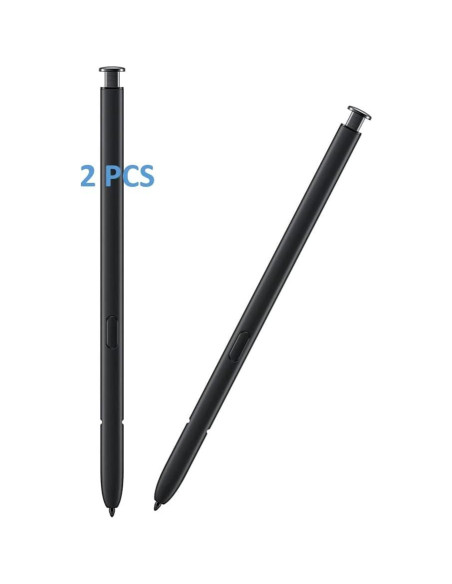 2 Stylus S Pen Genérico para Samsung Galaxy S22 Ultra Negro 2 Stylus S Pen Genérico para Samsung Galaxy S22 Ultra Negro