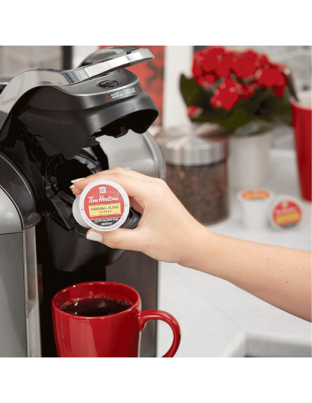Café Tim Hortons Mezcla Original K-Cup 96ct Tueste Medio Café Tim Hortons Mezcla Original K-Cup 96ct Tueste Medio