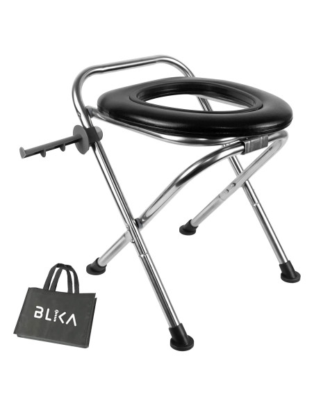 Inodoro Portátil BLIKA Plegable 41.9 cm Acero Inoxidable Inodoro Portátil BLIKA Plegable 41.9 cm Acero Inoxidable
