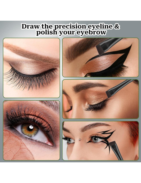 Conjunto de 5 Pinceles para Maquillaje de Ojos Xthrotsenk Conjunto de 5 Pinceles para Maquillaje de Ojos Xthrotsenk