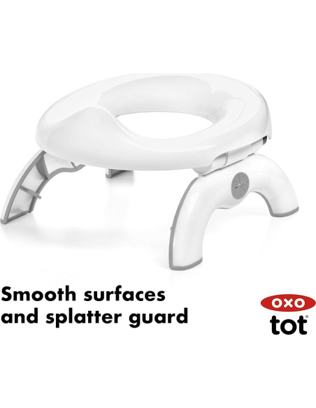 Orinal de Viaje OXO Tot 2-en-1 Gris - Compacto y Limpio Orinal de Viaje OXO Tot 2-en-1 Gris - Compacto y Limpio