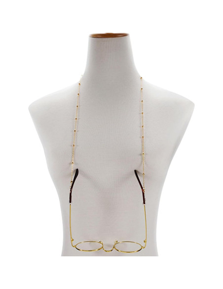 Cadena de Gafas ZOORON 64-77 cm Perlas Premium Ajustable Cadena de Gafas ZOORON 64-77 cm Perlas Premium Ajustable