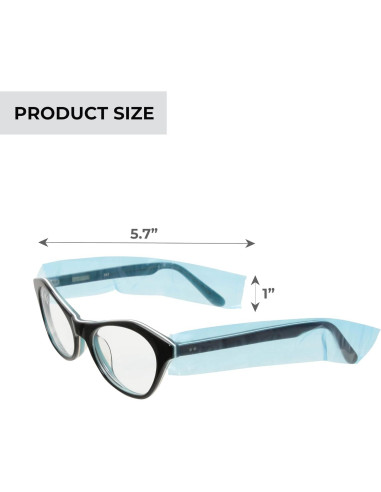 Fundas Protectores para Gafas ForPro 200 Unidades 14,61x2,54cm