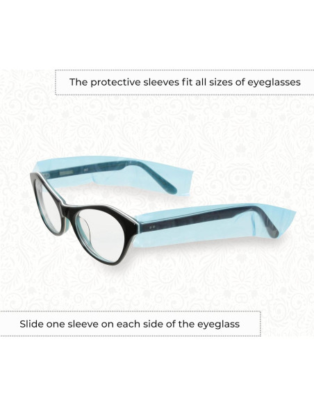 Fundas Protectores para Gafas ForPro 200 Unidades 14,61x2,54cm Fundas Protectores para Gafas ForPro 200 Unidades 14,61x2,54cm