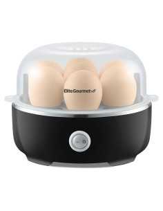 Cocedor de Huevos Eléctrico Elite Gourmet EGC115B 7 Huevos
