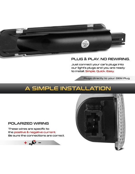 VIPMOTOZ Lámpara LED RGB para Chevy y GMC 1995-2007 VIPMOTOZ Lámpara LED RGB para Chevy y GMC 1995-2007