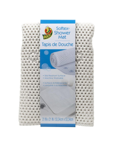 Alfombra de Ducha Antideslizante Duck Brand Softex 53 cm