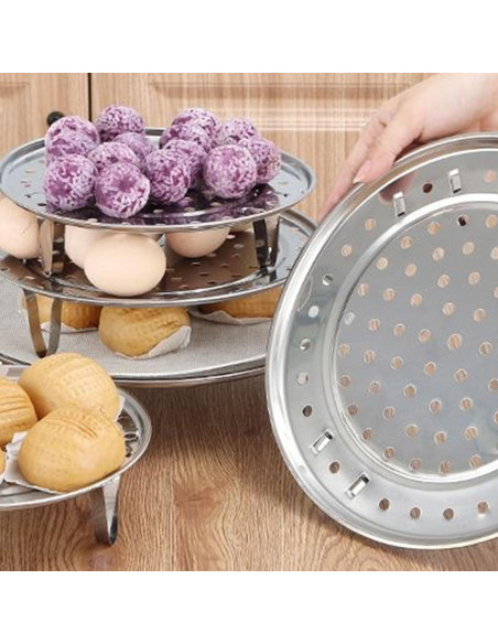 Rack de Vapor Topyond de Acero Inoxidable para Cocina Rack de Vapor Topyond de Acero Inoxidable para Cocina