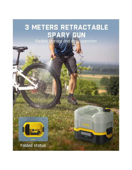 Fanttik NB8 Nano Pulverizador Eléctrico 8L Inalámbrico Fanttik NB8 Nano Pulverizador Eléctrico 8L Inalámbrico