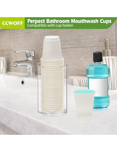 300 Vasos Compostables 3 oz CCWOFF Ecológicos Desechables 300 Vasos Compostables 3 oz CCWOFF Ecológicos Desechables