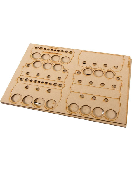 Soporte Modular de Pintura The Broken Token - Organizador 26mm Soporte Modular de Pintura The Broken Token - Organizador 26mm