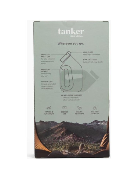 Orinal Portátil Tanker para Hombres a Prueba de Derrames Orinal Portátil Tanker para Hombres a Prueba de Derrames