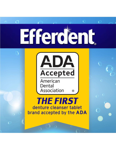Tabletas Limpiadoras Efferdent 44 Tabletas 5 en 1