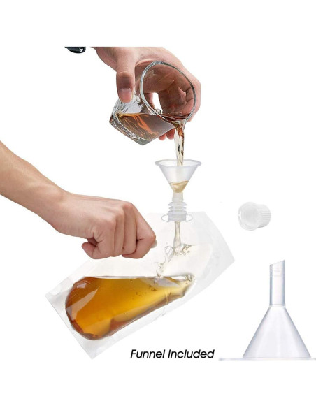 Frasco de licor oculto Vignee 0,95L y 0,47L kit de 11 Frasco de licor oculto Vignee 0,95L y 0,47L kit de 11