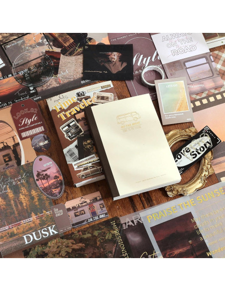 Kit de Scrapbooking Vintage emmoolife A6 244 Piezas Kit de Scrapbooking Vintage emmoolife A6 244 Piezas