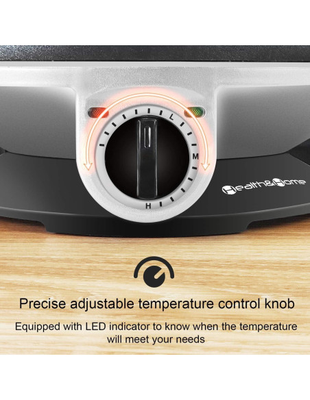 Hacedor de Crepes Salud y Hogar 33 cm Antiadherente Eléctrico Hacedor de Crepes Salud y Hogar 33 cm Antiadherente Eléctrico