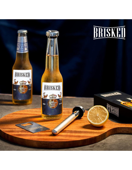 Palos Enfriadores de Cerveza Brisked | Acero Inoxidable | 2 Piezas Palos Enfriadores de Cerveza Brisked | Acero Inoxidable | 2 Piezas