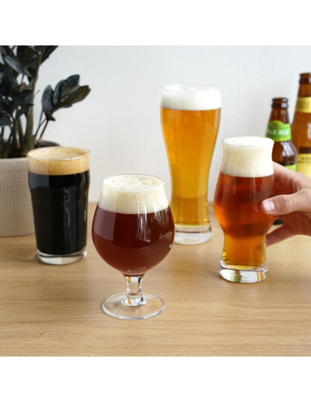 Kit de Cata de Cerveza Artesanal True - 4 Vasos Apto Lavavajillas Kit de Cata de Cerveza Artesanal True - 4 Vasos Apto Lavavajillas