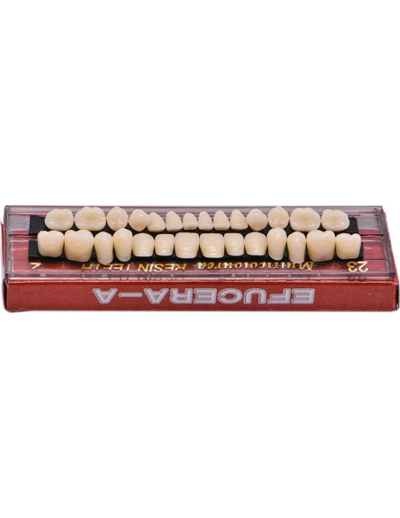 Kit de Dientes Falsos de Resina Acrílica Angzhili 28 Pcs Kit de Dientes Falsos de Resina Acrílica Angzhili 28 Pcs