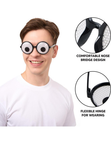 Gafas Divertidas de Halloween 3PCS Joyin - Accesorios Disfraz