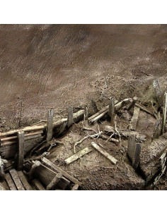 Textura Acrílica Vallejo Tierra Oscura 200 ml para Dioramas 2