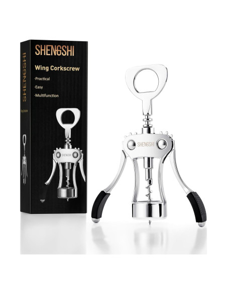 Abrebotellas de Vino SHENGSHI con Sacacorchos Multifuncional Abrebotellas de Vino SHENGSHI con Sacacorchos Multifuncional