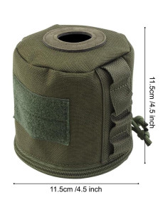 Soporte de Papel Higiénico Táctico MiOYOOW Verde Militar 2
