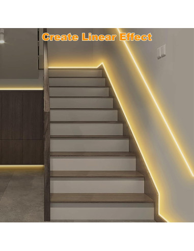 Tira de luz LED COB Tatazone 5m 3000K control remoto