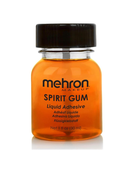 Adhesivo Spirit Gum Mehron 28g para Maquillaje FX y Cosplay Adhesivo Spirit Gum Mehron 28g para Maquillaje FX y Cosplay