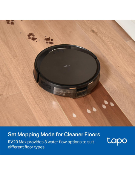 Robot Aspirador Tapo RV20 Max Plus 2 en 1 con Autovaciado Robot Aspirador Tapo RV20 Max Plus 2 en 1 con Autovaciado