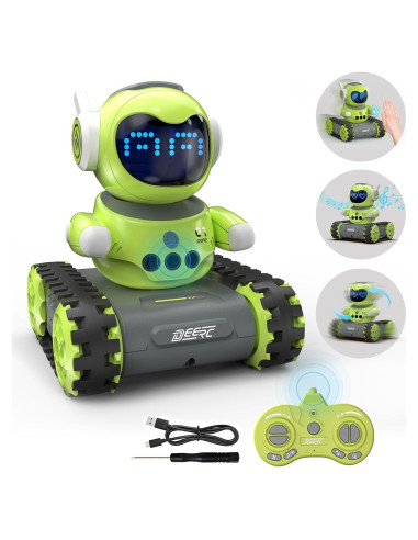 Robot Control Remoto DEERC SQN-050 con Detección de Gestos