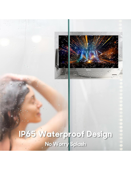 Televisor Espejo SYLVOX 24" 1080P Impermeable para Baño Televisor Espejo SYLVOX 24" 1080P Impermeable para Baño