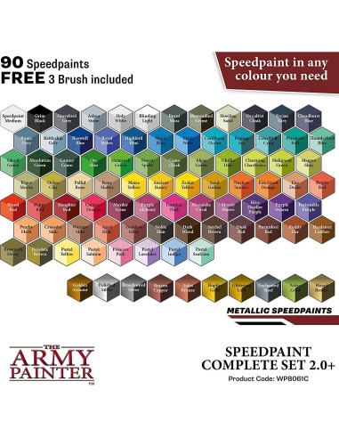Kit de Pintura Speedpaint 2.0 The Army Painter 90x18ml
