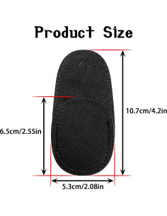 6 Piezas Parche para Ojos Reutilizable Negro WY Lighting 2