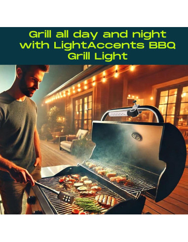 Luz LED para Parrilla BBQ Blackstone y Weber - Accesorios