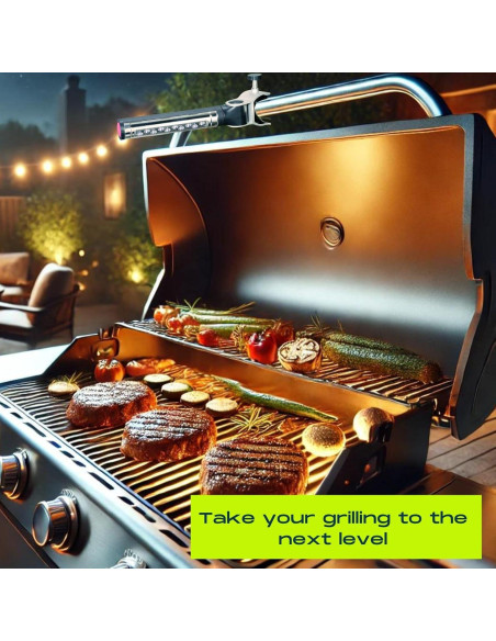 Luz LED para Parrilla BBQ Blackstone y Weber - Accesorios Luz LED para Parrilla BBQ Blackstone y Weber - Accesorios
