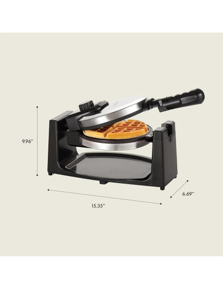 Máquina de Waffles BELLA Rotativa Acero Inoxidable 9 Niveles Máquina de Waffles BELLA Rotativa Acero Inoxidable 9 Niveles