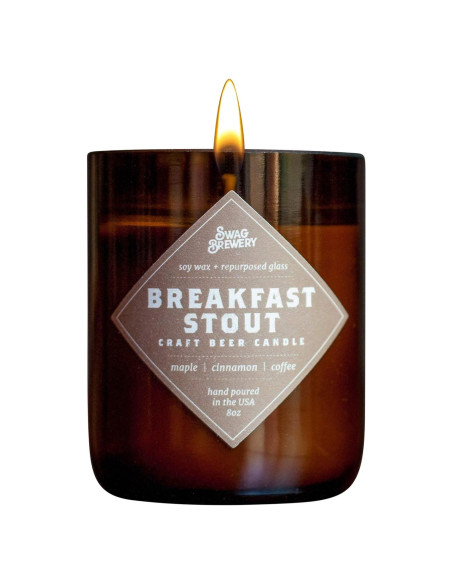 Vela de Cerveza Breakfast Stout - Swag Brewery - Cera de Soja Vela de Cerveza Breakfast Stout - Swag Brewery - Cera de Soja
