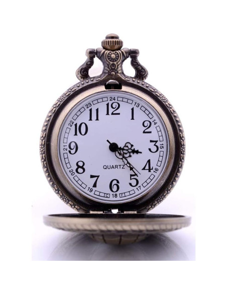 Reloj de bolsillo KDJSTORE PW02 Cuarzo Analógico Vintage Reloj de bolsillo KDJSTORE PW02 Cuarzo Analógico Vintage