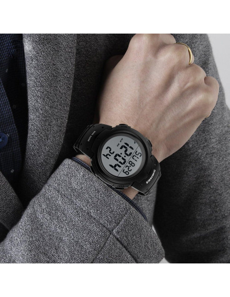 Reloj Digital PASOY 50MM Impermeable LED para Hombres y Mujeres Reloj Digital PASOY 50MM Impermeable LED para Hombres y Mujeres