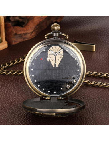 Reloj de bolsillo FUNGORGT D-Bronce 6.4x7 cm musical