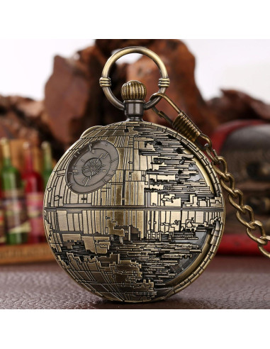 Reloj de bolsillo FUNGORGT D-Bronce 6.4x7 cm musical