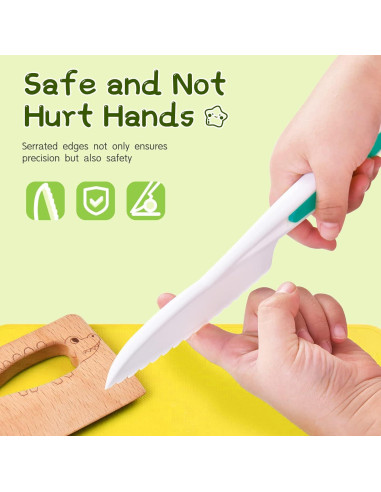 Juego de cuchillos Montessori Chanking 17 piezas para niños