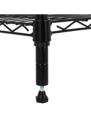 Estante de Almacenamiento Amazon Basics 5 Estantes Negro 158,76 kg