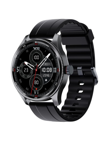 Reloj Inteligente TOOBUR IDW23 Negro con Alexa y Monitoreo de Salud