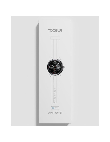 Reloj Inteligente TOOBUR IDW23 Negro con Alexa y Monitoreo de Salud Reloj Inteligente TOOBUR IDW23 Negro con Alexa y Monitoreo de Salud