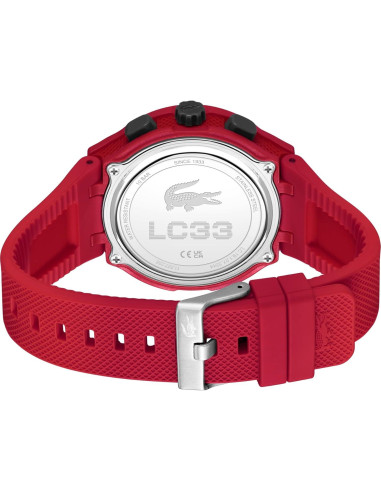 Reloj Lacoste LC33 Analógico y Digital Hombre 45mm Rojo
