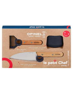Juego de Cuchillos para Niños Opinel Le Petit Chef 3 Pzas